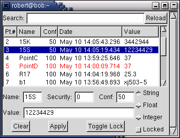 The Cascade DataHub Viewer for X Windows